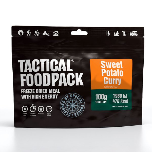Tactical Foodpack Skartoffel &ndash; Curry 100g...