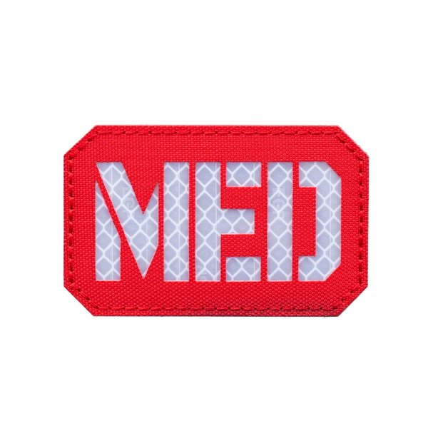 MED Reflective Patch Rot - Wei