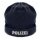 Polizeistrickmütze mit Fleece-Futter
