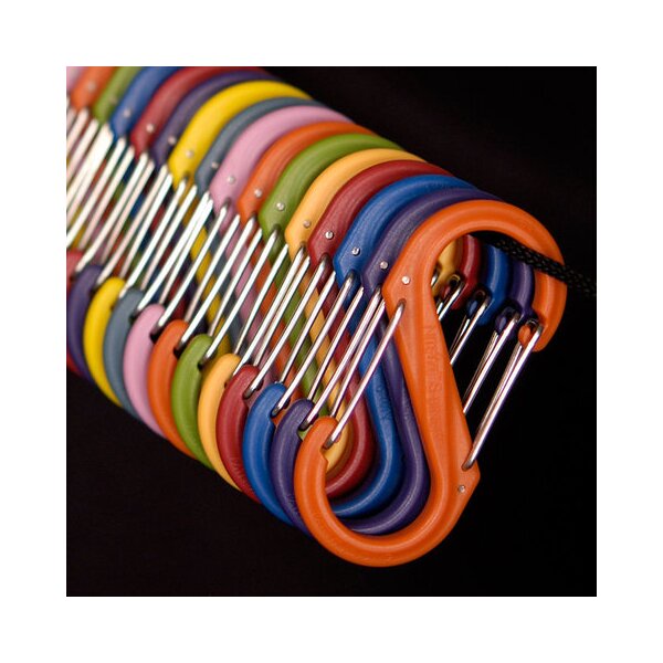 Nite Ize S-Biner - Karabiner Kunststoff Größe 4