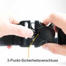 OBRAMO Einsatzkoppel Dienstgürtel für Security und Polizei L