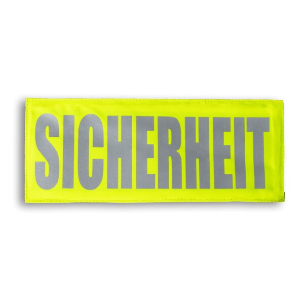 Patch für Einsatz-Warnweste Rücken Sicherheit
