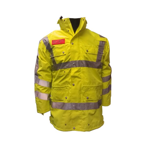 Warnschutz Parka Jacke reflektierend