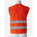 zertifizierte Warnweste Orange EN471 / EN ISO20471:2013
