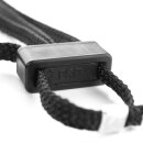 Einweg - Handfessel aus Stoff Schwarz