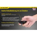 Nitecore Thumb mini UV Lampe