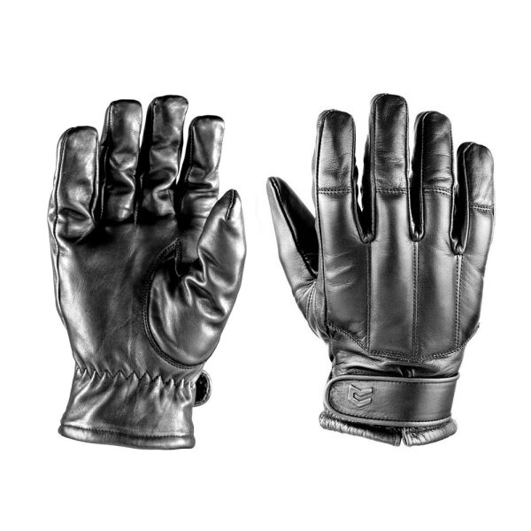 OBRAMO Quarzsand Lederhandschuhe Größe XL