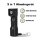 Plegium Combo Pfefferspray mit LED Blitzlicht und Sirene