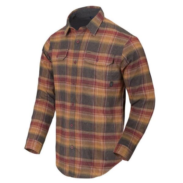 Helikon-Tex Greyman Langarmhemd Amber Plaid S