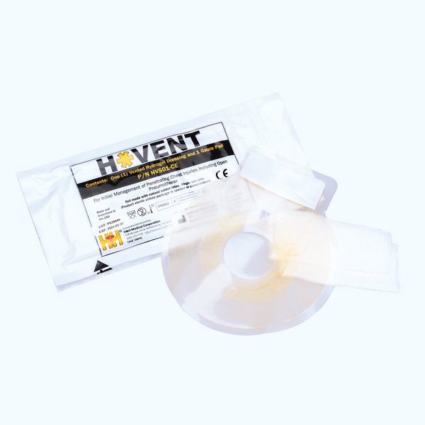 H&H Medical H-Vent Twinpack Chest Seal