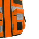Einsatz-Warnweste Sicherheitsweste Reflektierend Orange 5XL-6XL