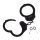 BlackField Handfessel mit Kette K70 Stahl