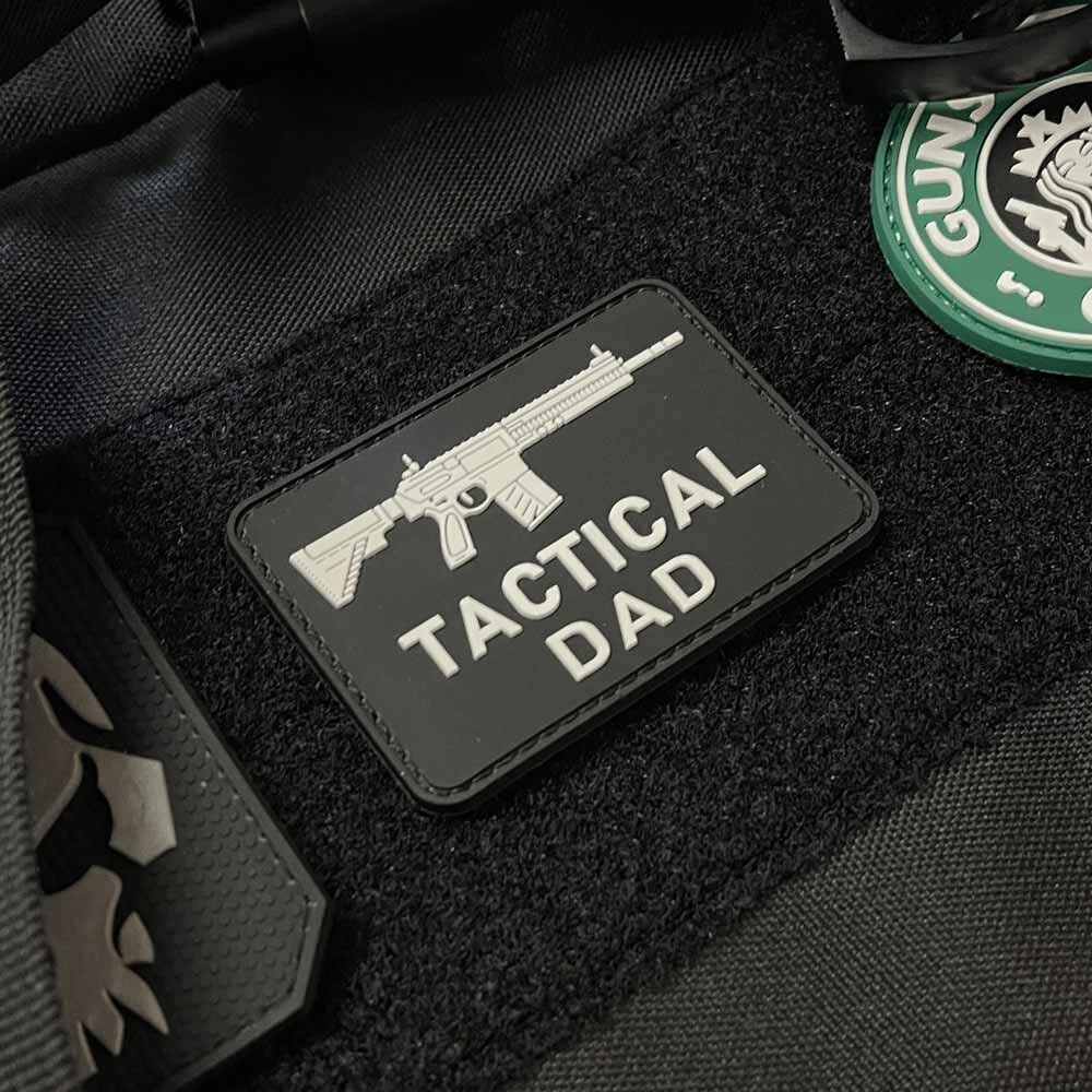 Tactical Dad PVC Patch Limited Edition EDC Gear OBRAMO