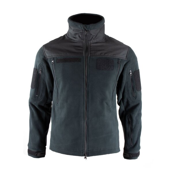 OBRAMO Fleece Jacke XS Schwarz