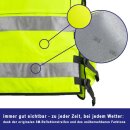 Einsatz-Warnweste Sicherheitsweste Reflektierend Navy Blau M-XL