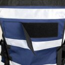 Einsatz-Warnweste Sicherheitsweste Reflektierend Navy Blau M-XL