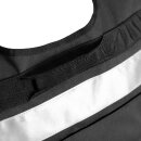 Einsatz-Warnweste Sicherheitsweste Reflektierend Schwarz M-XL