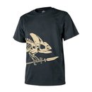 Helikon-Tex Logo Shirt Chameleon Spear Schwarz S