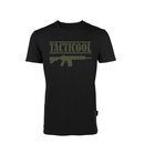 OBRAMO Tacticool T-Shirt Slim Schwarz XL