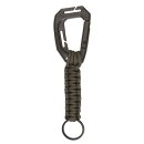 Schlüsselanhänger mit Karabiner Oliv