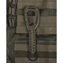 Schlüsselanhänger mit Karabiner Oliv