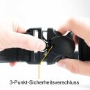 OBRAMO Dienstkoppel + Innenkoppel für Security und Polizei 2XL