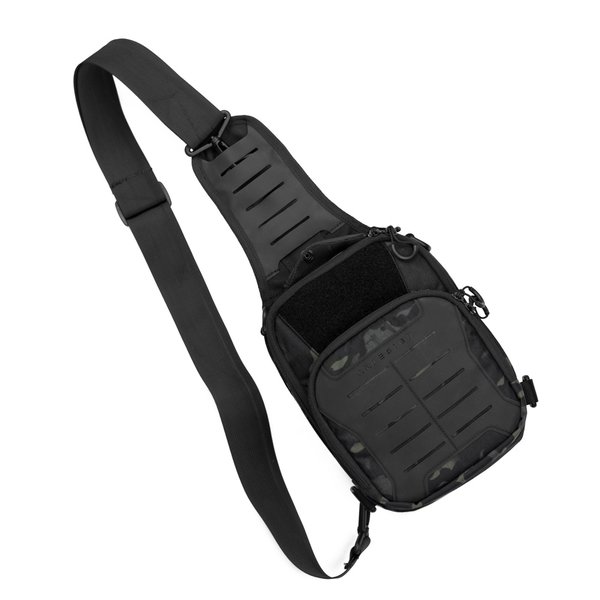 JS Design EDC Tac-Box Bag Umhängetasche Black Camo