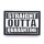 Straight Outta Quarantine Patch Schwarz