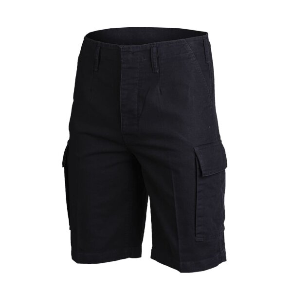 Mil-Tec BW Bermuda Shorts Prewash Schwarz XL