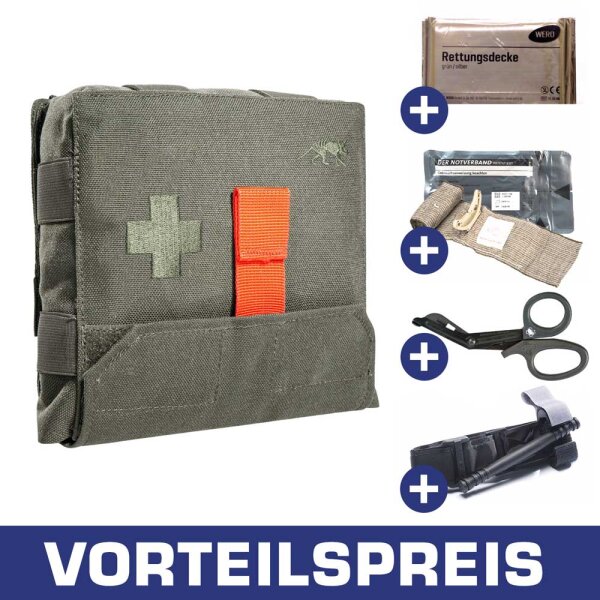 OBRAMO Basic IFAK Schnellzugrif Set Steingrau-Oliv IRR