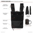 5.11 Tactical PC Convertible Hydration Carrier Schwarz