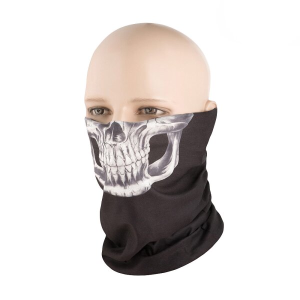 M-Tac Rohrschal Leicht Reaper Skull  Black