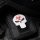 Biohazard Punisher Skull Patch Weiß