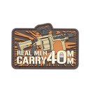 Real Men Carry 40mm PVC Patch