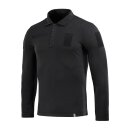 M-Tac Polo taktische langarm 65/35  Black XS