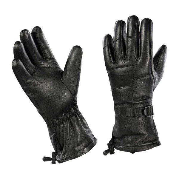 M-Tac Winter Lederhandschuhe  Black S