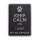 Keep Calm K9 Officer PVC Patch Schwarz