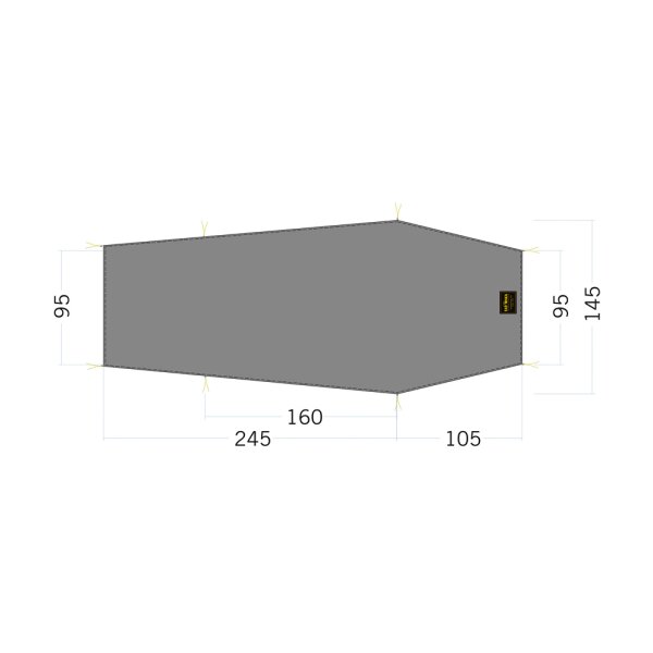 Tatonka Floor Sheet LT Gargia 2 Zeltunterlage