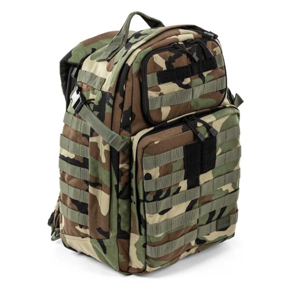 5.11 Tactical Rush 24 2.0 Multifunktions Rucksack Woodland Camo