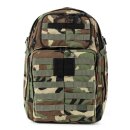 5.11 Tactical Rush 24 2.0 Multifunktions Rucksack Woodland Camo
