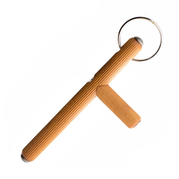 Kubostick Kubotan Palmstick zur Selbstverteidigung Holz