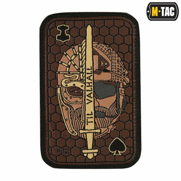 M-Tac Aufnaher Til Valhall Ace (Jaccard)  Coyote