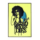 Girl With A Gun Retro Never Dies PVC Patch #2