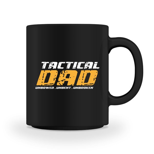 OBRAMO Tactical DAD Keramik Tasse 300ml