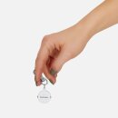 Plegium Smart Emergency Button - Tragbarer Notfallknopf mit Karabiner