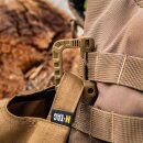 M-Tac Grimloc Kunststoffkarabiner  Coyote Brown