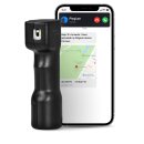 Plegium Smart Menthol Abwehrspray mit Ortungsfunktion und Notruf Schwarz