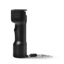 Plegium Smart Menthol Abwehrspray mit Ortungsfunktion und Notruf Schwarz