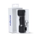 Plegium Smart Menthol Abwehrspray mit Ortungsfunktion und Notruf Schwarz