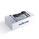 Plegium Smart Menthol Abwehrspray mit Ortungsfunktion und Notruf Schwarz